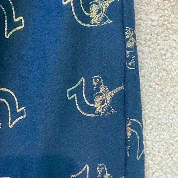 True religion blue loungewear pj pants in size medium - Picture 3 of 7